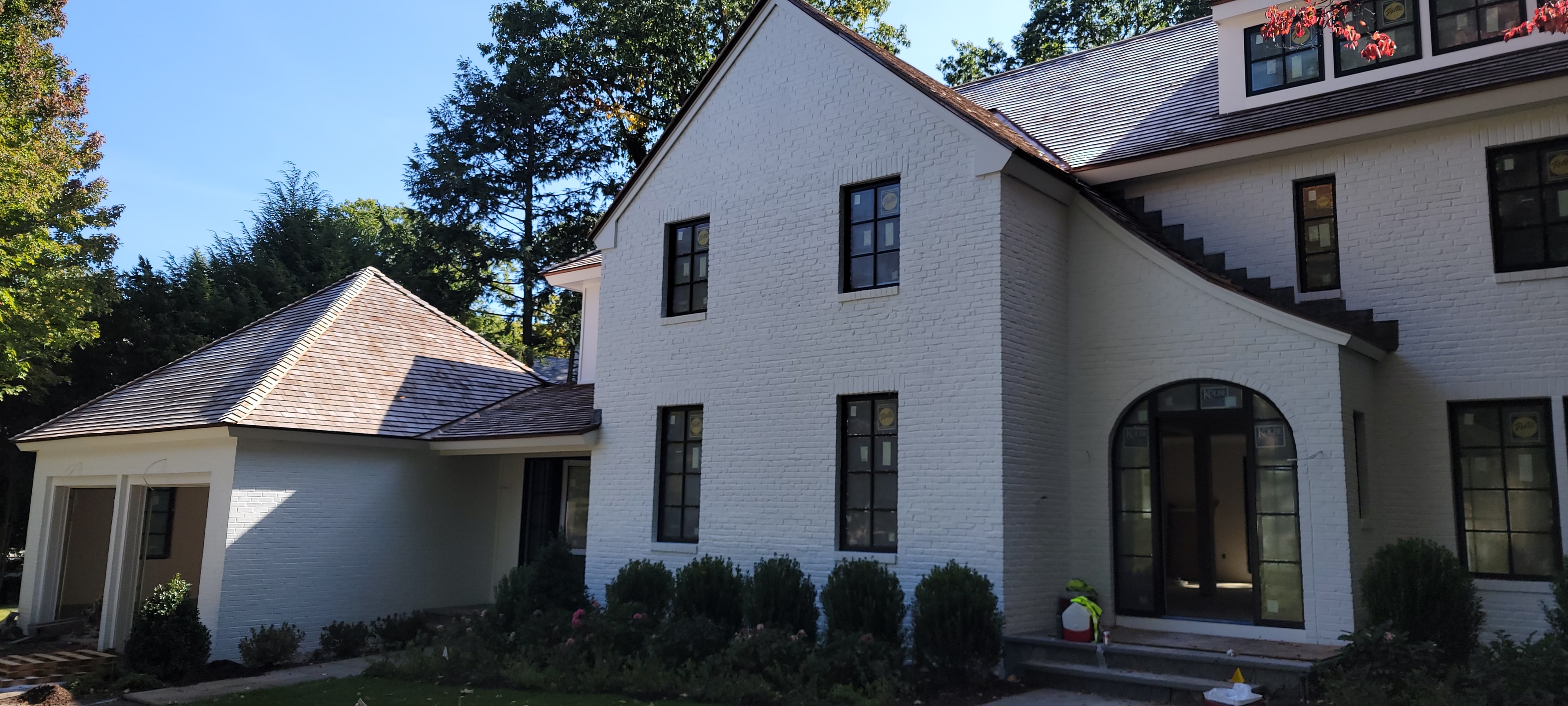 Brick and stone masonry work