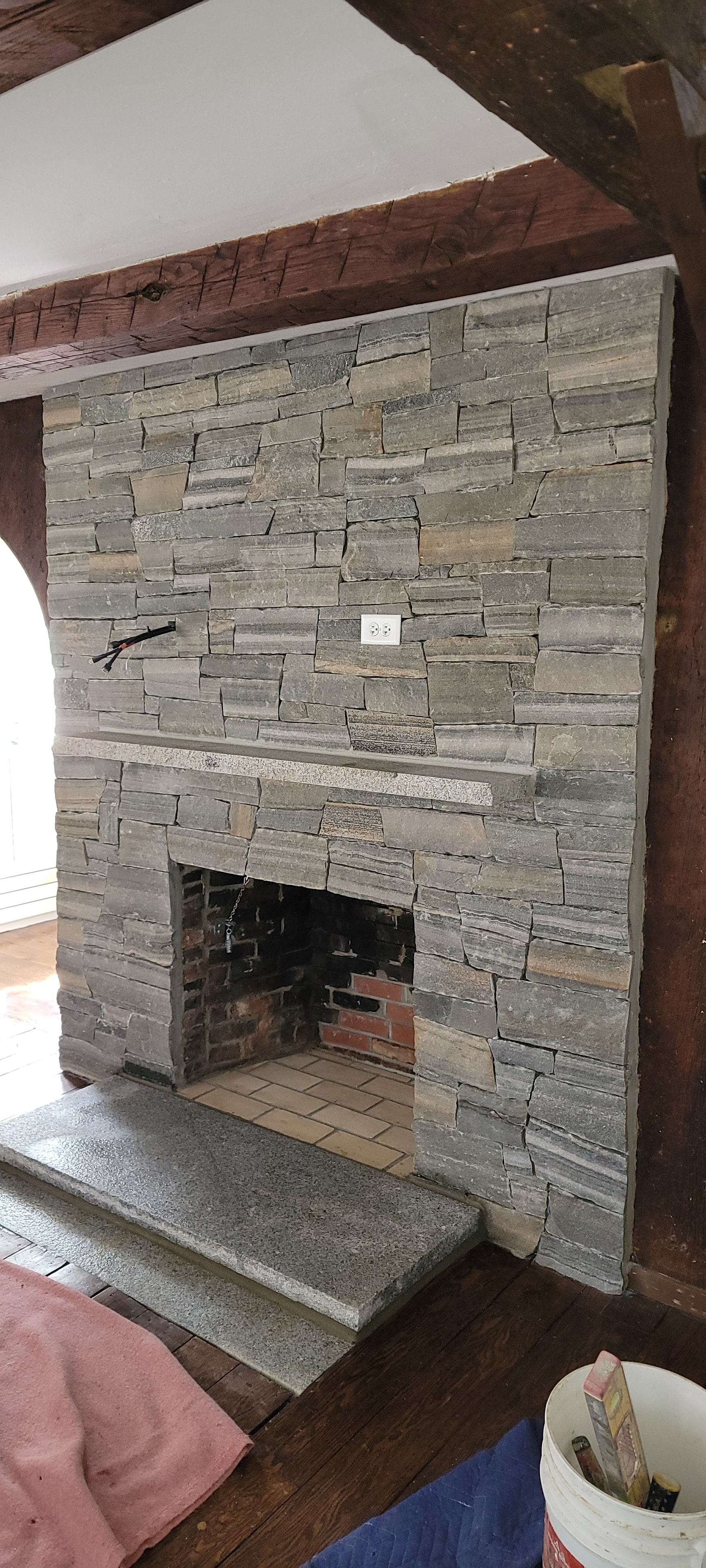 Chimney masonry work